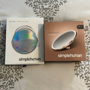 Simplehuman Sensor Mirror Compact & Zip Case